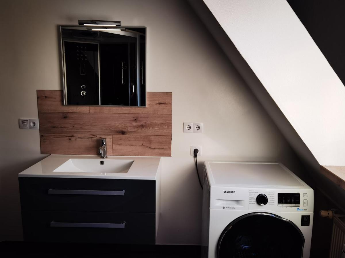 Gemuetliche Dachwohnung Mit Kleiner Oder Grosser Dachterrasse Nebeneinander 沃梅尔斯泰德 外观 照片